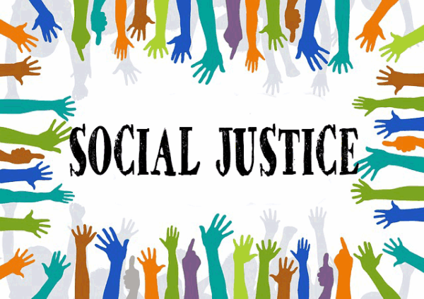 Social Justice emphasized by diverse raised hands, symbolizing communal support and action. Ideal for Islamic charity donations via crypto like BTC or ETH for global relief efforts.